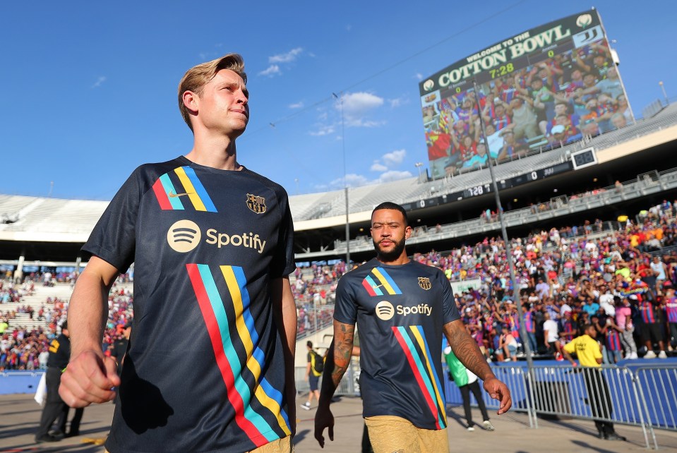 Frenkie de Jong has been involved in the transfer saga of the summer