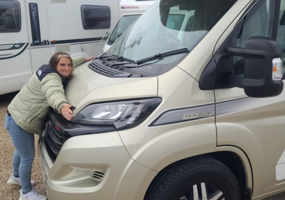 Sue takes the whole family away in their new van