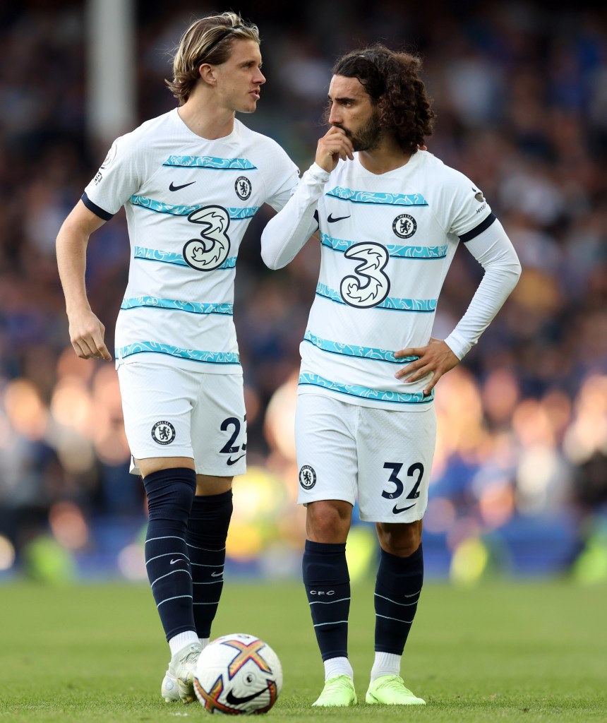 Conor Gallagher (left) is hugely admired by Thomas Tuchel, but also by Newcastle.