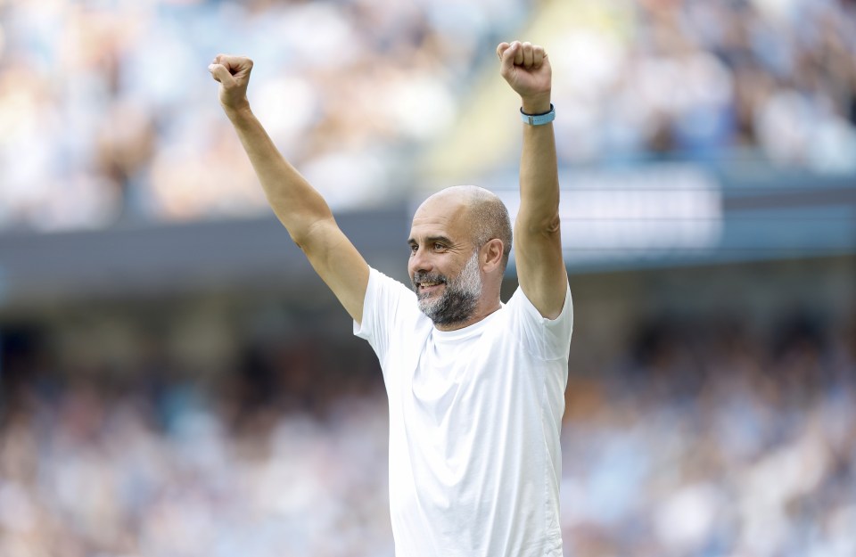 Guardiola was thrilled with the result