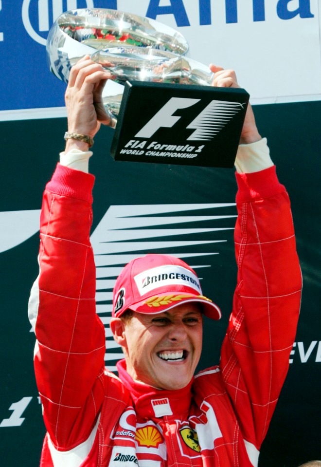 At the peak of his career the F1 star was earning £82million a year