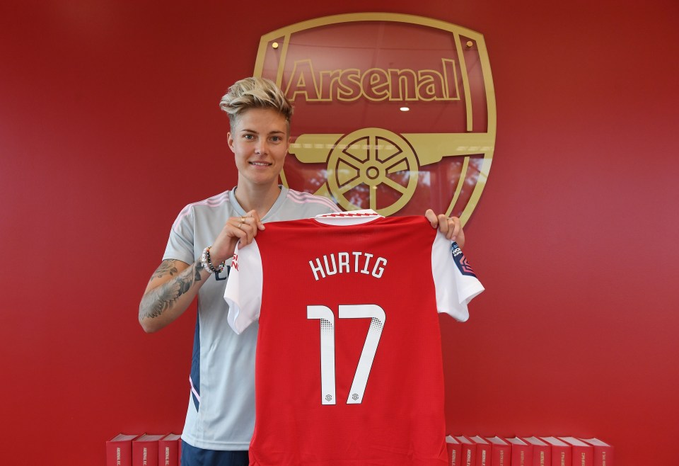 Lina Hurtig has become the second Sweden international to join Arsenal this year