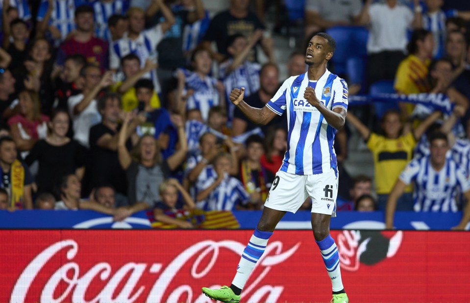 Alexander Isak looks set to join Newcastle for a club record fee