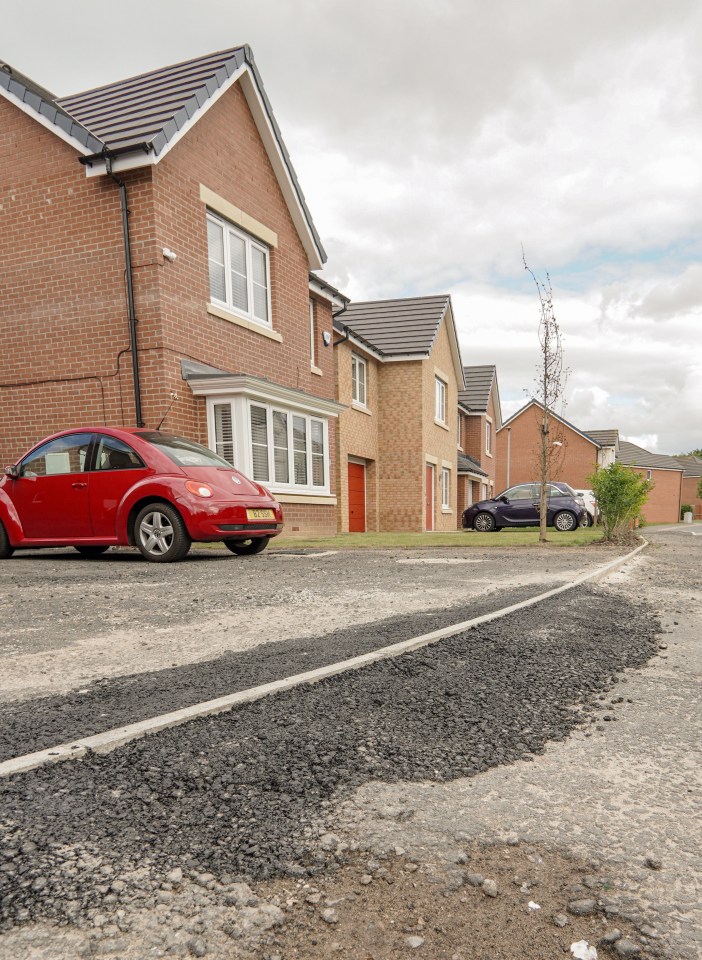 Locals claim Avant Homes have left the estate in Nunthorpe, Teesside, an 'eyesore'