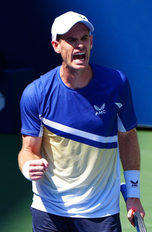 Andy Murray is safely through to the second round of the US Open