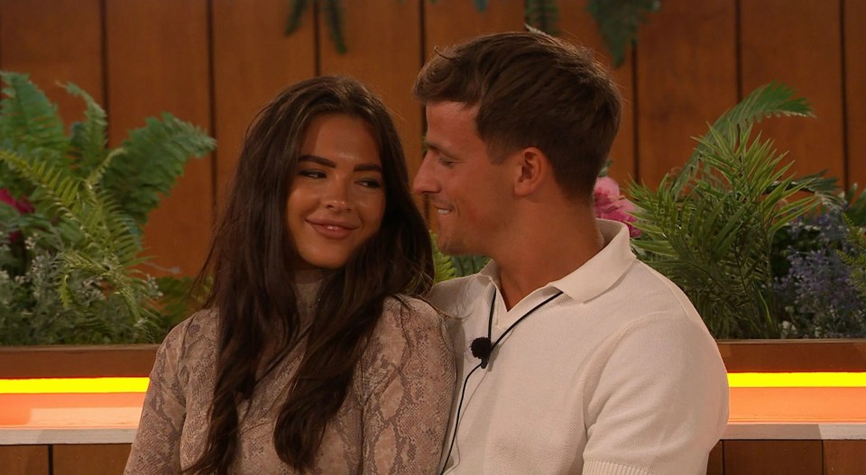 The couple came second on this year’s Love Island