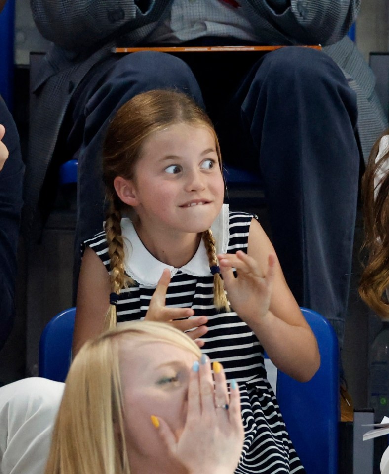 They watched the men’s 1,500m freestyle heats