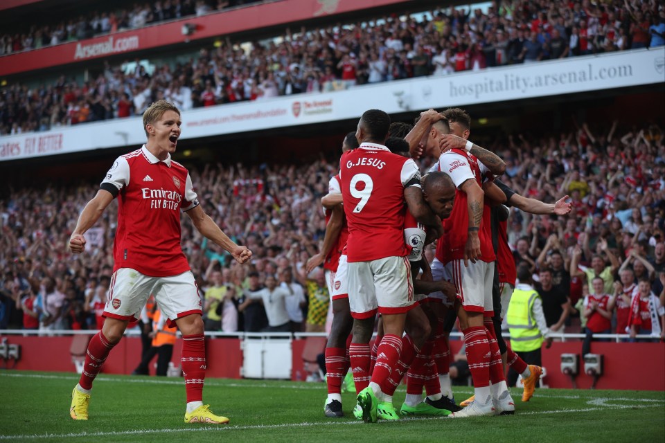 Martin Odegaard has hailed the "togetherness" in the Arsenal dressing room