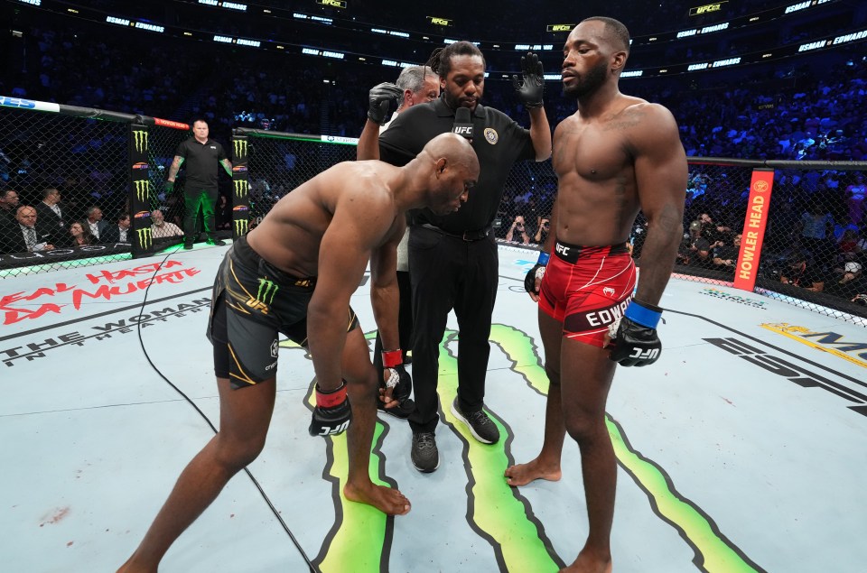 Brit Leon Edwards challenged Kamaru Usman for the welterweight title at UFC 278