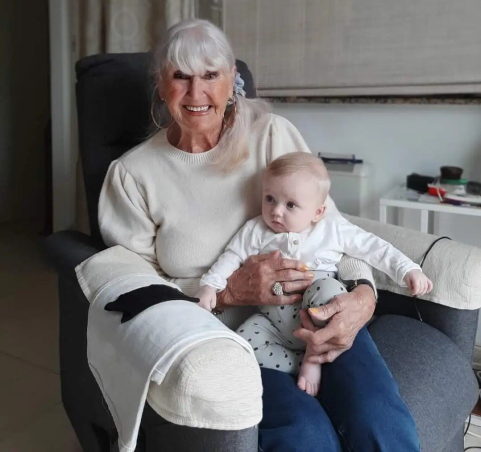 Joan is a mum of eight and grandma of 18 and her daughters hope to inherit her age defying genes