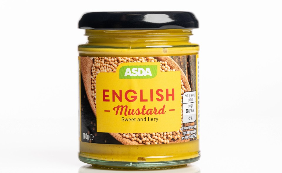 Asda promise their mustard is hot and it certainly is