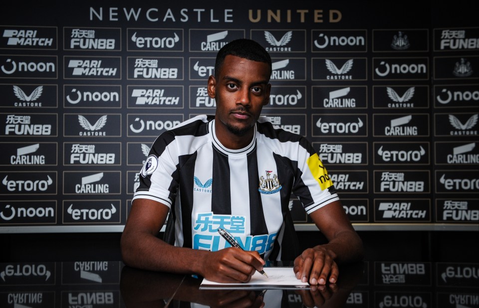 Sweden international Isak has penned a long-term contract at St James' Park