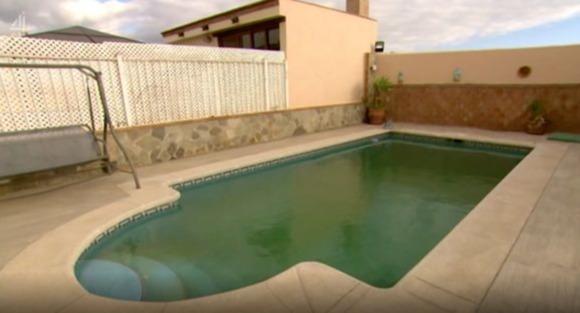 The townhouse had it's own private pool