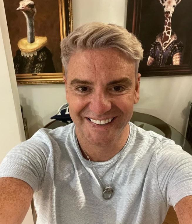 Gogglebox star Daniel Lustig-Webb showed off his blonde hair transformation