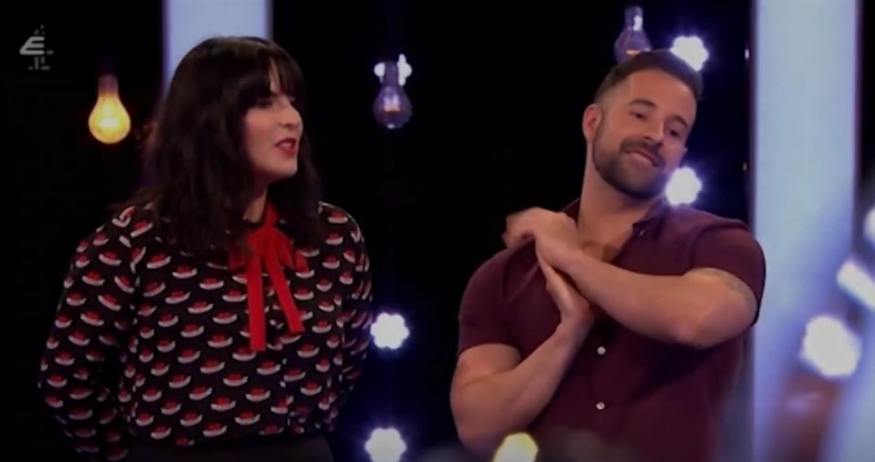 Chris rejected one contestant for the size of her 'boobs'