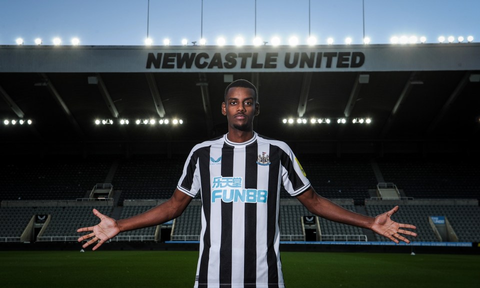 Alexander Isak joined Newcastle this summer