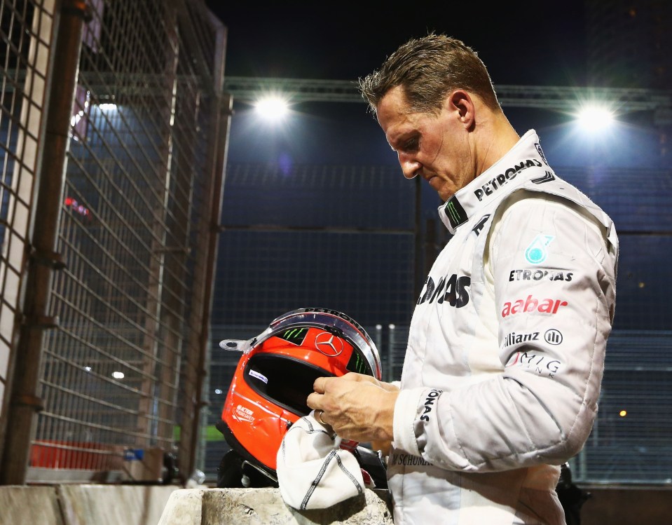 Michael Schumacher is regarded as one of the greatest F1 drivers of all time