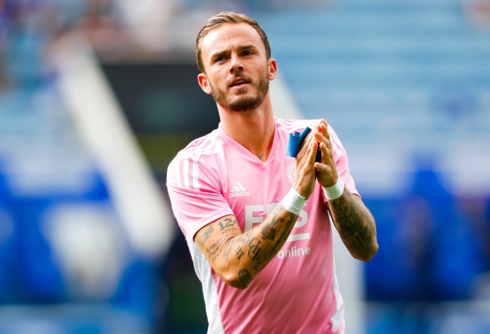 Leicester want £60m for James Maddison