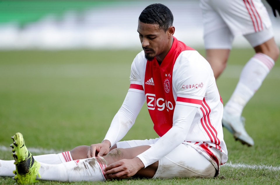 Haller left Ajax for Dortmund in the summer