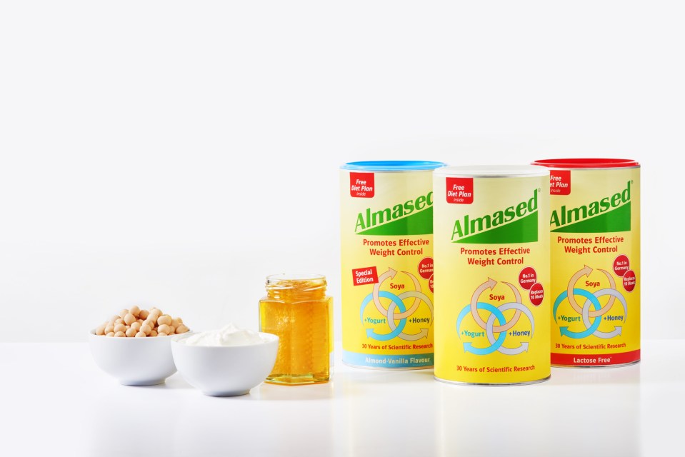 Almased is the number one meal replacement in Germany