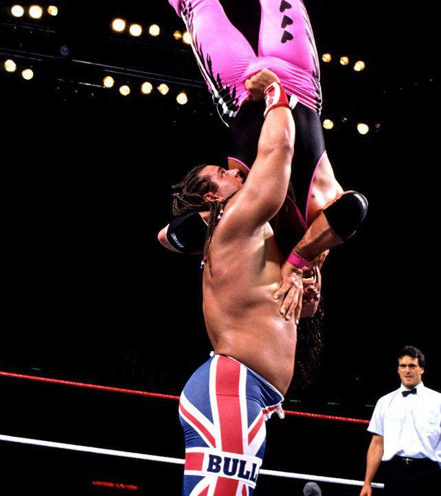 The British Bulldog faced Bret Hart for the Intercontinental Championship