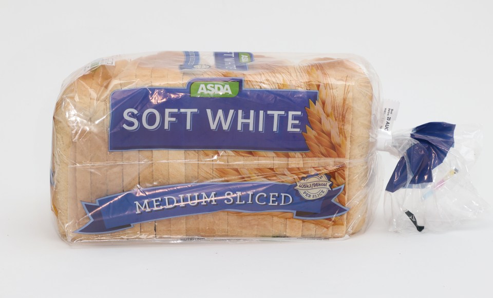 Asda's bread is perfect for sandwiches and toast