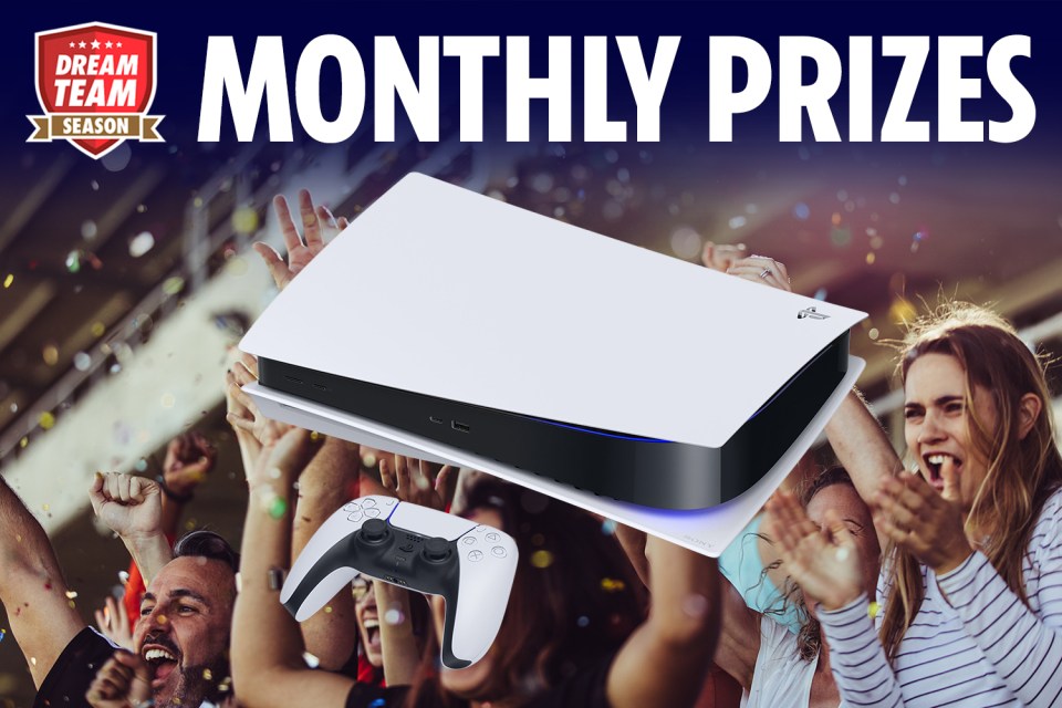 Dream Team monthly prizes are on offer this season!