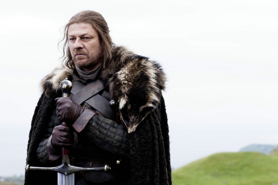 Sean Bean as Eddard Stark in Game of Thrones