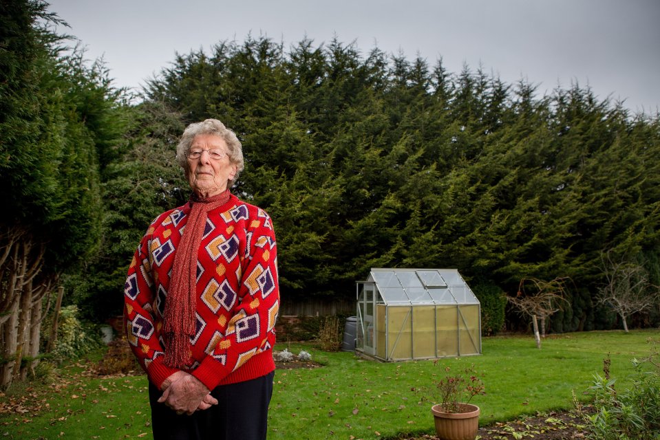 Val Horton cherished her hilltop bungalow for its sweeping views of the idyllic countryside