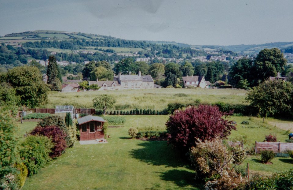 Val used to be able to see the fabled Solsbury Hill from her home