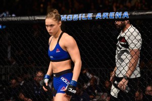 Ronda Rousey was inducted into the UFC Hall of Fame in 2018