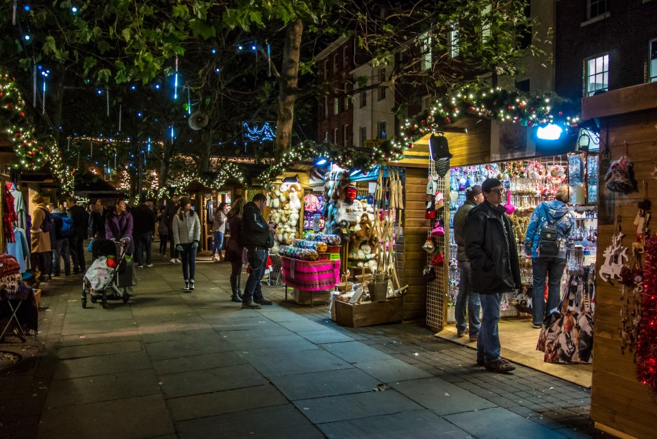 York’s Christmas market features stalls and events