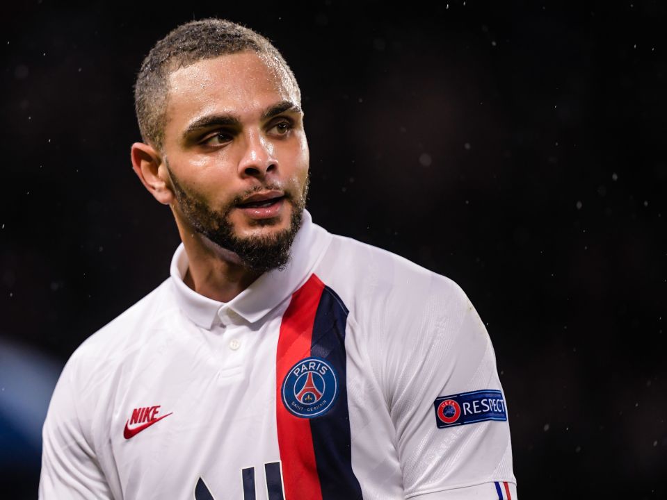 Layvin Kurzawa played nine minutes of football for PSG in the last 12 months