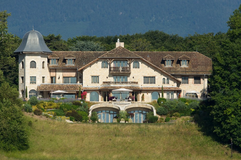 His fortune includes a stunning Swiss mansion overlooking Lake Geneva where Schumacher is said to have received round-the-clock care