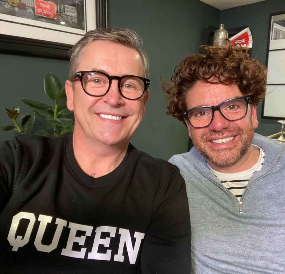 Daniel joined the show alongside partner Stephen Webb in 2019