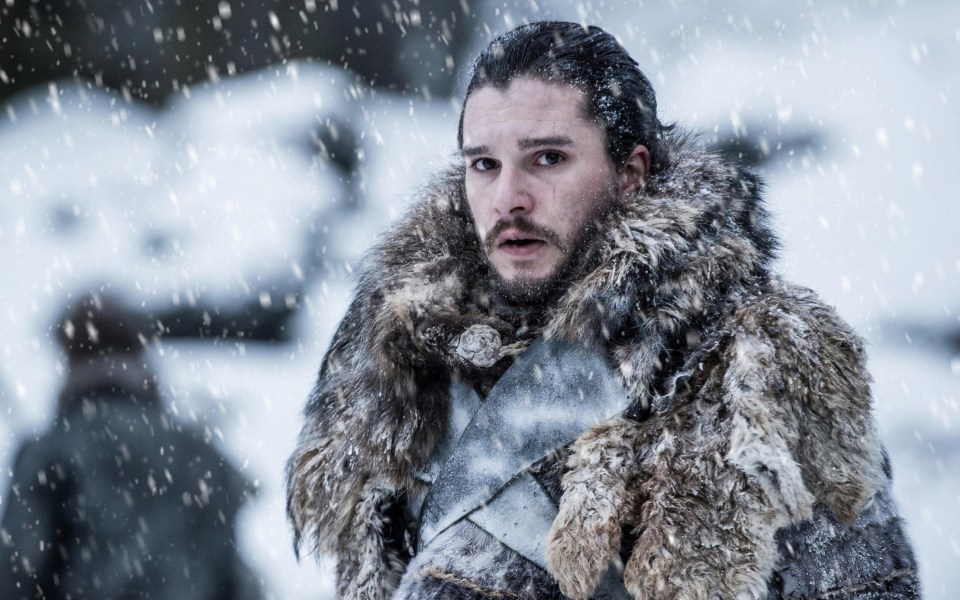 The infamous Jon Snow – played by Kit Harington in Game of Thrones