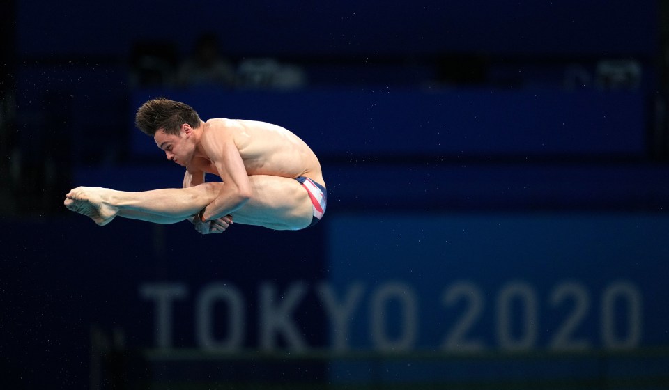 Daley won Olympic gold for Great Britain in Tokyo last summer