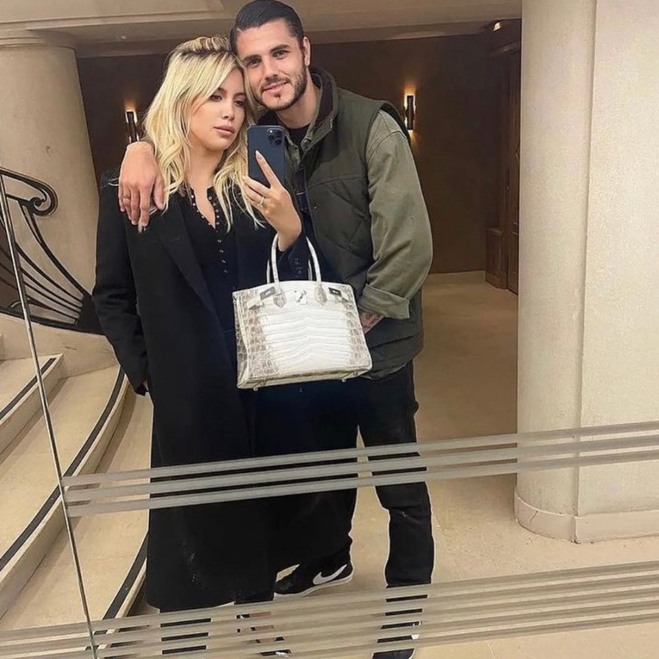 Mauro and Wanda Icardi could be heading to Manchester