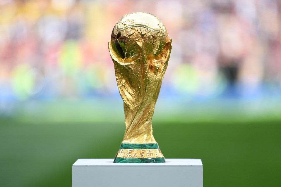 Oliver reveals that with less than 100 days before the kick-off, 'Cultural differences with the West come into sharp focus', pictured: the World Cup Trophy