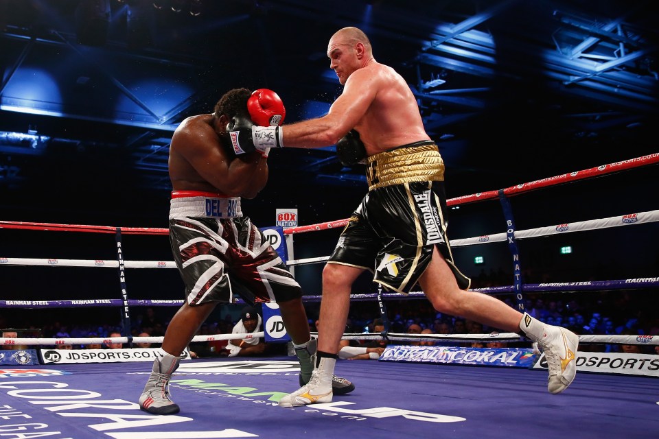 Derek Chisora and Tyson Fury was stopped in the 2014 rematch