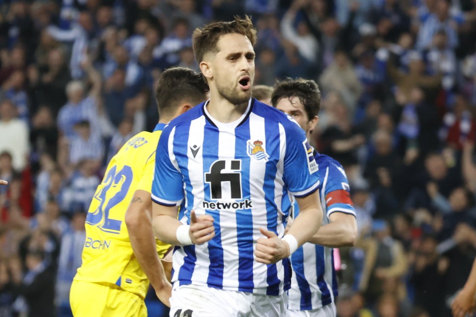 Adnan Januzaj has left Real Sociedad after five years in Spain