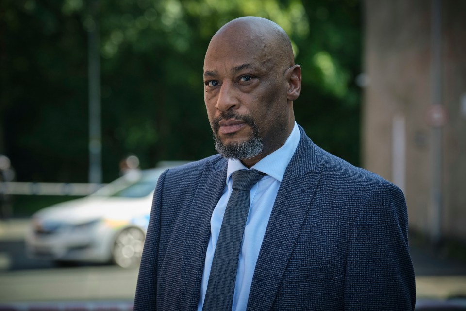 Terence Maynard tackles the difficulties black policemen face in the force in the role of DCI Paul Goodwin