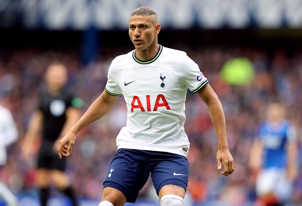 Richarlison left Everton for Tottenham