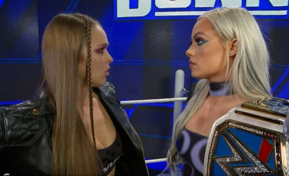 Ronda Rousey suffered a controversial loss to champ Liv Morgan at SummerSlam