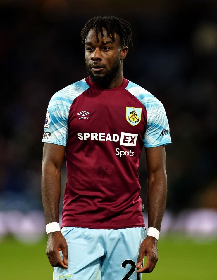 Maxwel Cornet will trade the claret of Burnley for the claret of West Ham