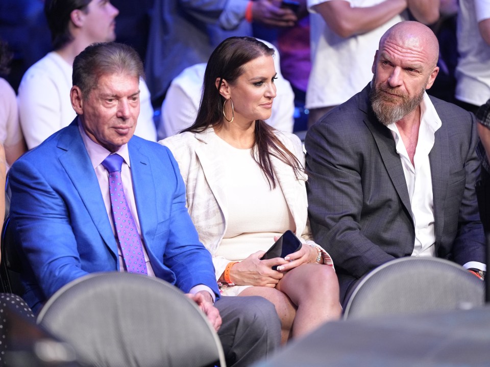 Vince McMahon’s daughter Stephanie and son-in-law Triple H have replaced him