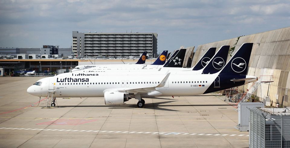 Lufthansa flies to ten airports in the UK