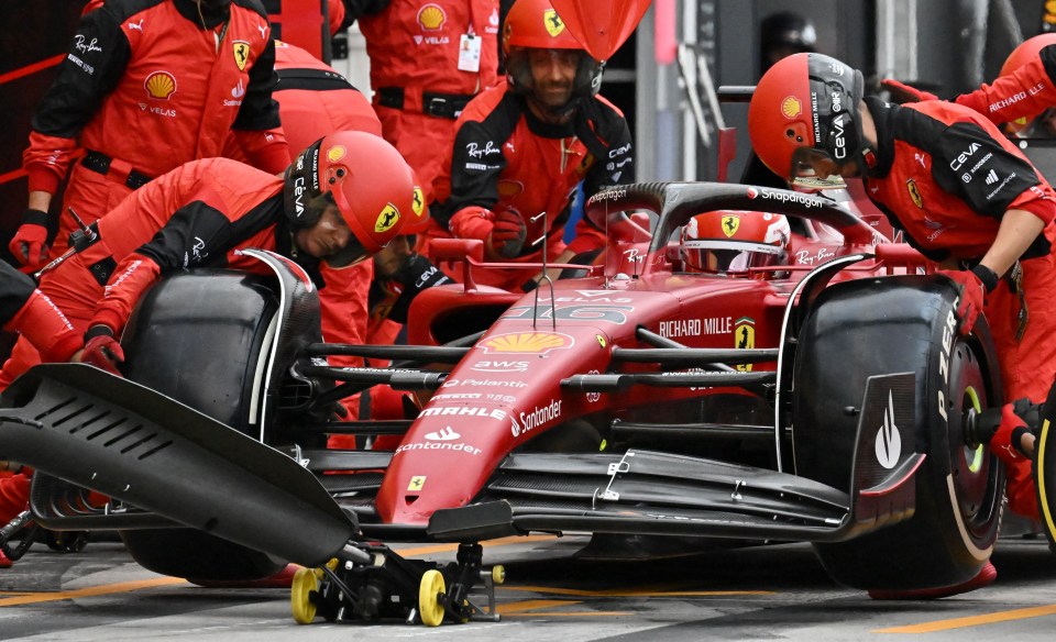 Ferrari let their lead slip yet again on Sunday after going onto the hard tyres