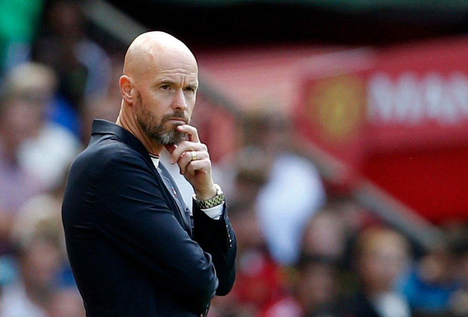 New Man Utd boss Erik ten Hag will be in charge of his first Premier League game on Sunday