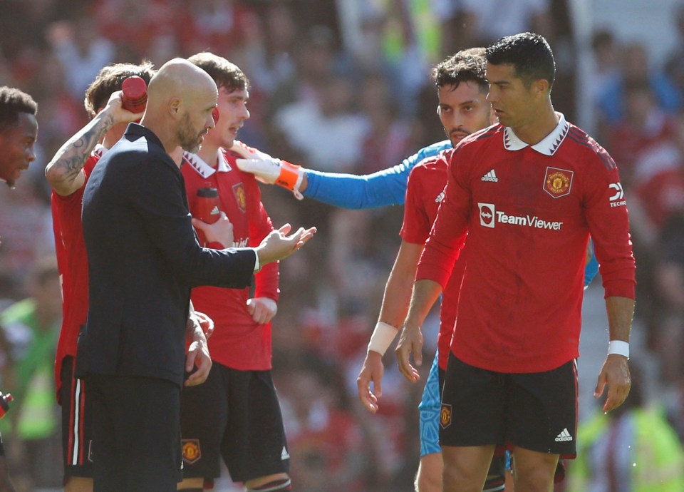 Ten Hag has refuted reports claiming Ronaldo wants to leave United and insists the attacker has an important role to play for the club